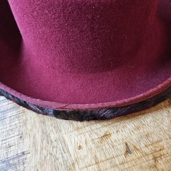 Vintage Adolfo II  Wool Hat - Netting  Esccello - Made in USA main image 6